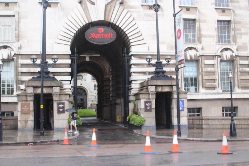 Entrance to Marriott County Hall