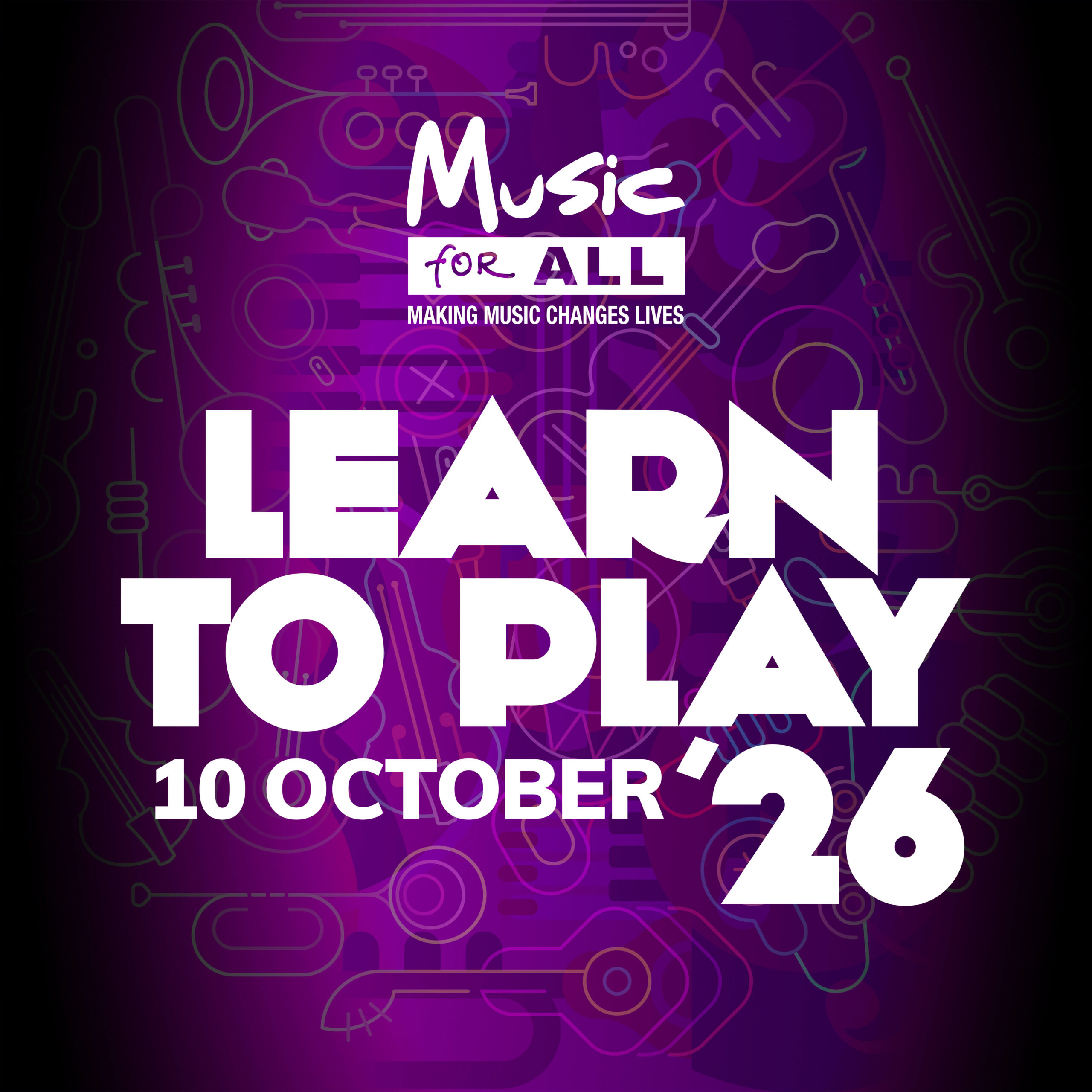 Music for All Learn to Play ’26 – Saturday 10 October 2026